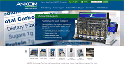 Desktop Screenshot of ankom.com