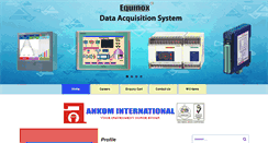 Desktop Screenshot of ankom.co.in