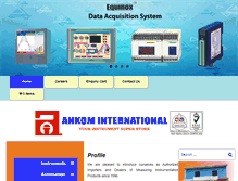 Tablet Screenshot of ankom.co.in