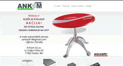 Desktop Screenshot of ankom.com.ba